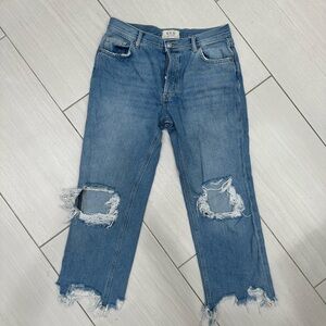 Free People Ripped Jeans